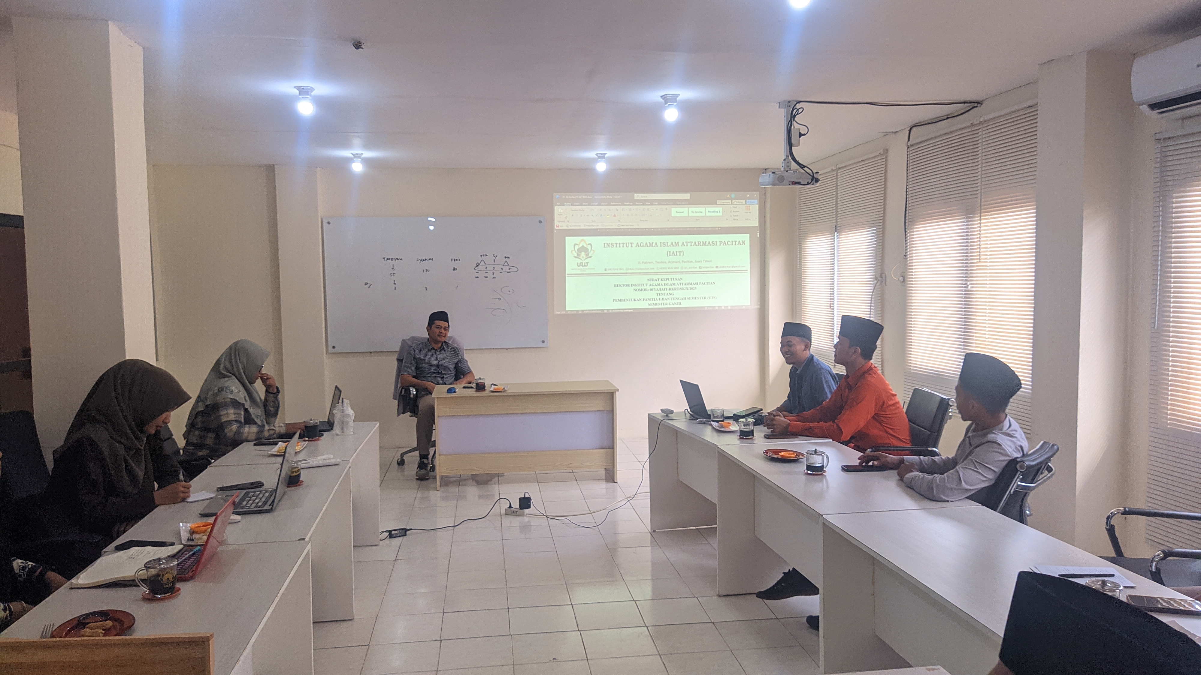 IAIT Pacitan Gelar Rakor Persiapan UTS